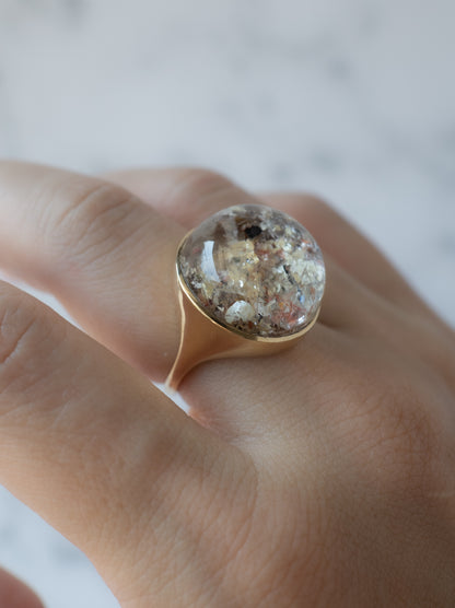 Garden Rutilated Quartz Ring - 2