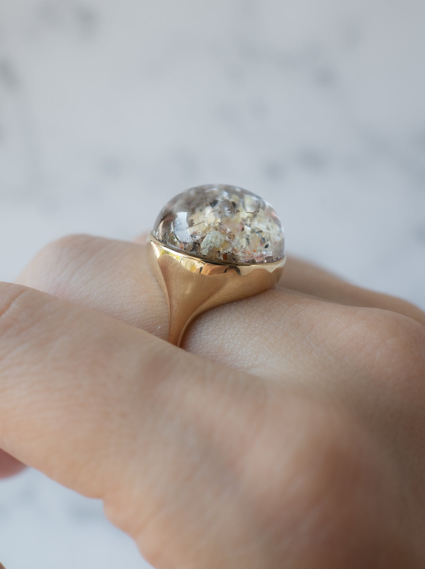 Garden Rutilated Quartz Ring - 2