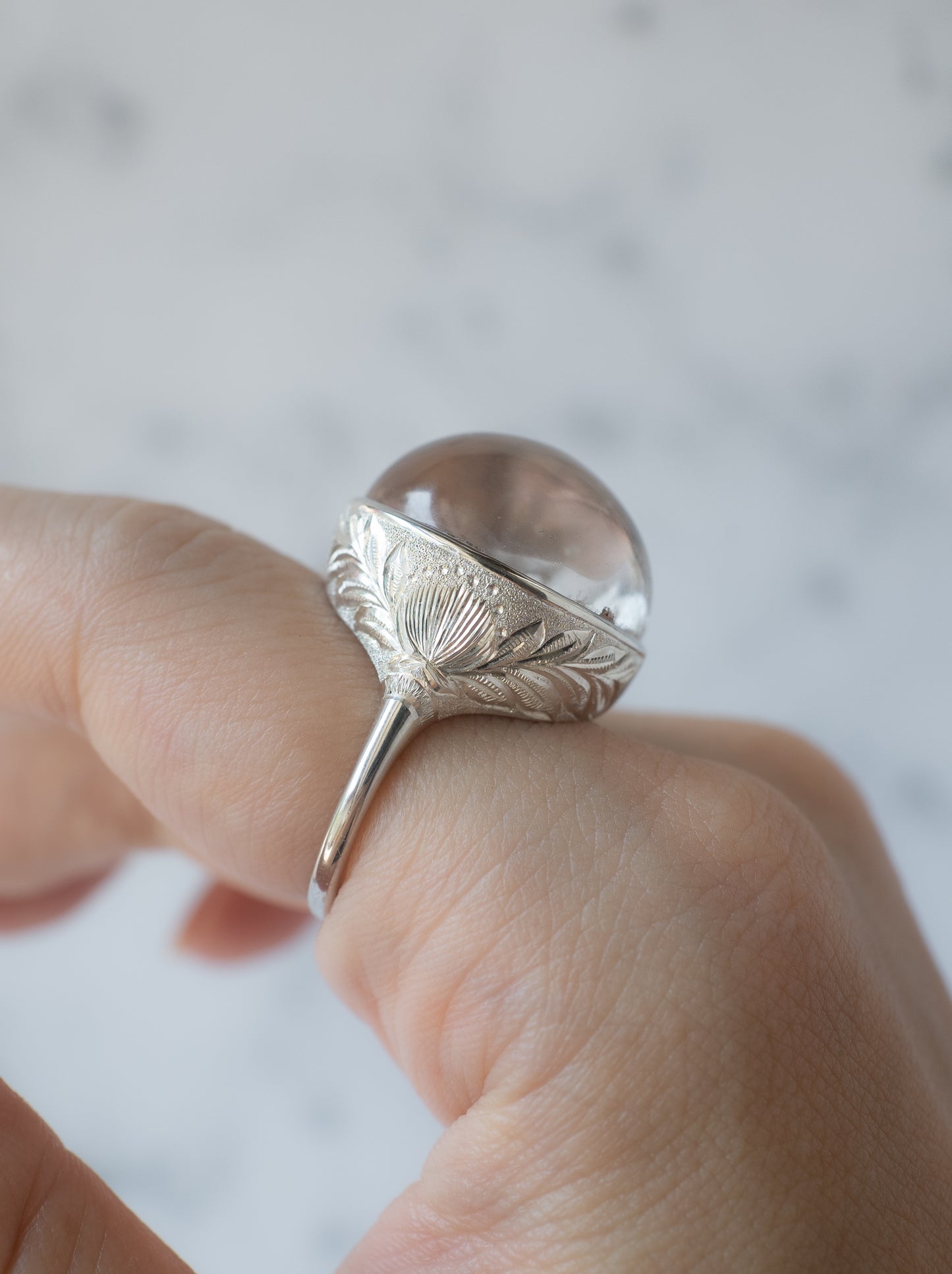 Garden Quartz Hawaiian Ring - 1
