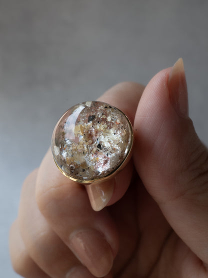 Garden Rutilated Quartz Ring - 2