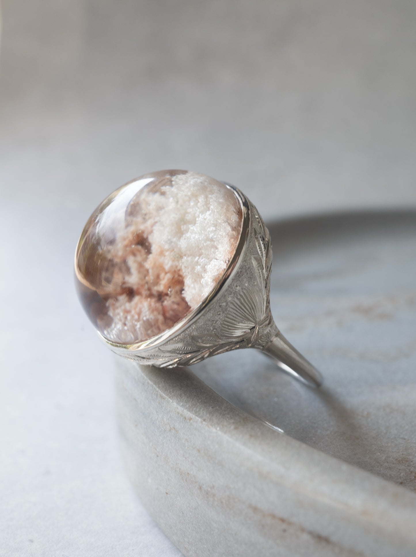 Garden Quartz Hawaiian Ring - 1