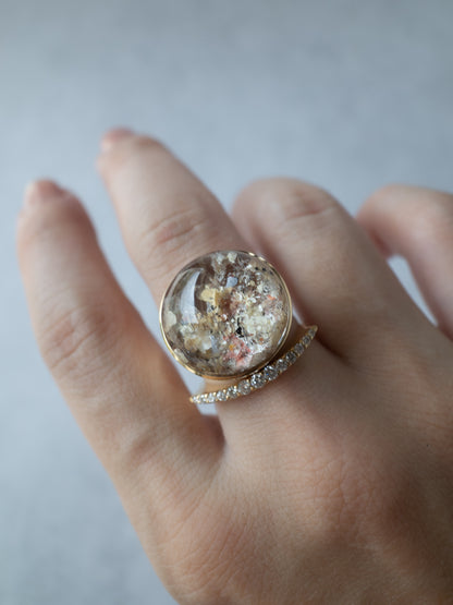 Garden Rutilated Quartz Ring - 2