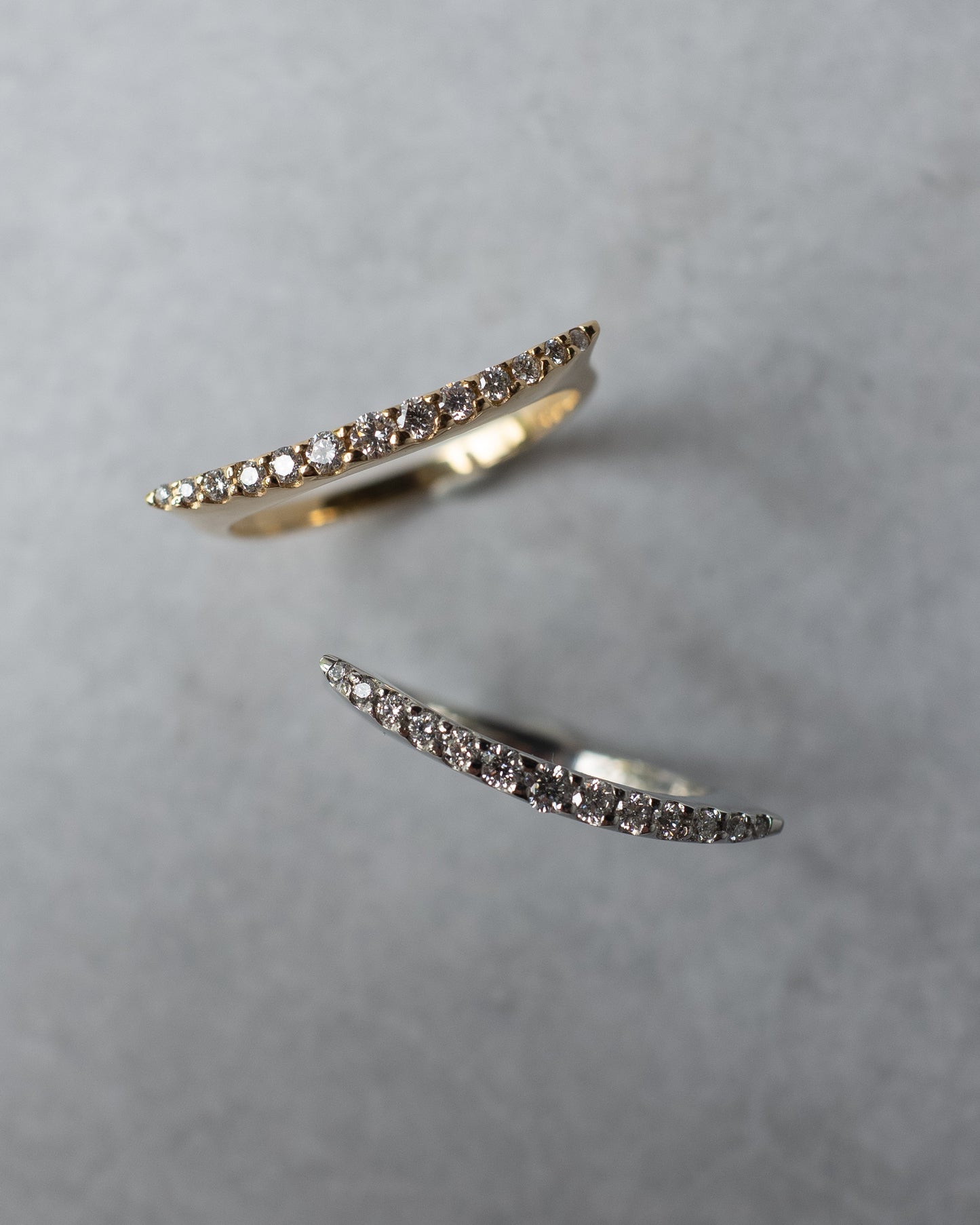 Lunarc Stacking Ring K18YG