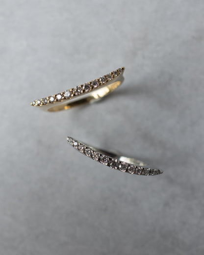 Lunarc Stacking Ring K18YG