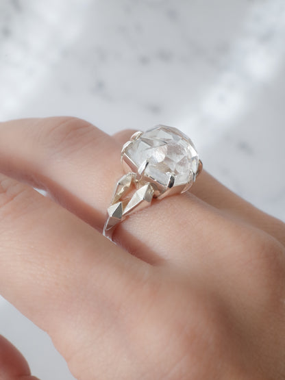 Quartz in Quartz CRYSTALLIZE Ring - 2 / cut by CANNA