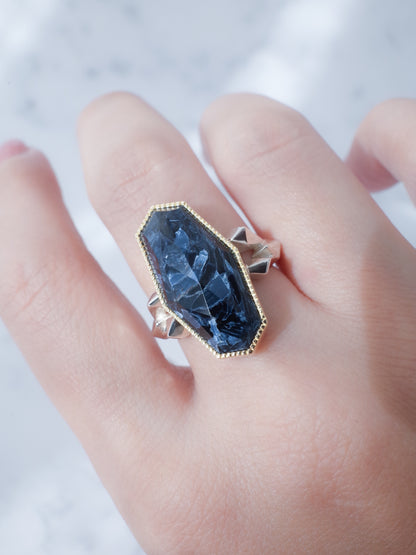 Pietersite  CRYSTALLIZE Ring - 1 / cut by CANNA