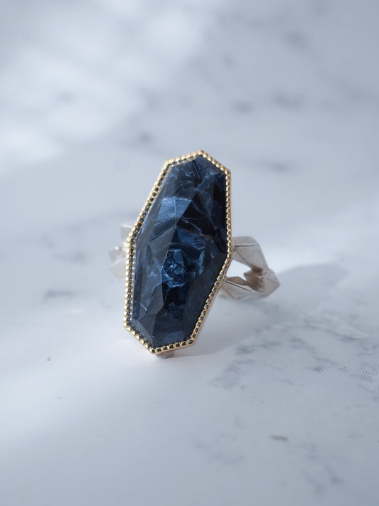 Pietersite  CRYSTALLIZE Ring - 1 / cut by CANNA