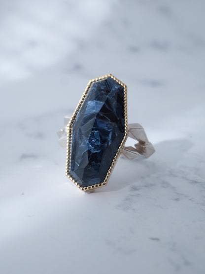 Pietersite  CRYSTALLIZE Ring - 1 / cut by CANNA