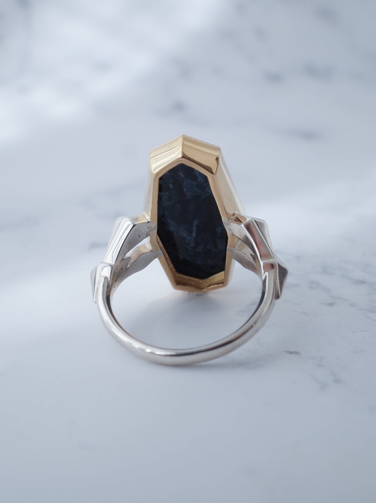 Pietersite  CRYSTALLIZE Ring - 1 / cut by CANNA
