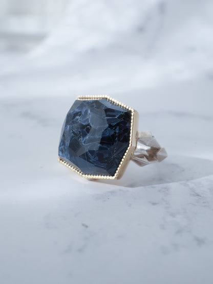 Pietersite  CRYSTALLIZE Ring - 2 / cut by CANNA