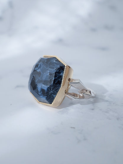 Pietersite  CRYSTALLIZE Ring - 2 / cut by CANNA
