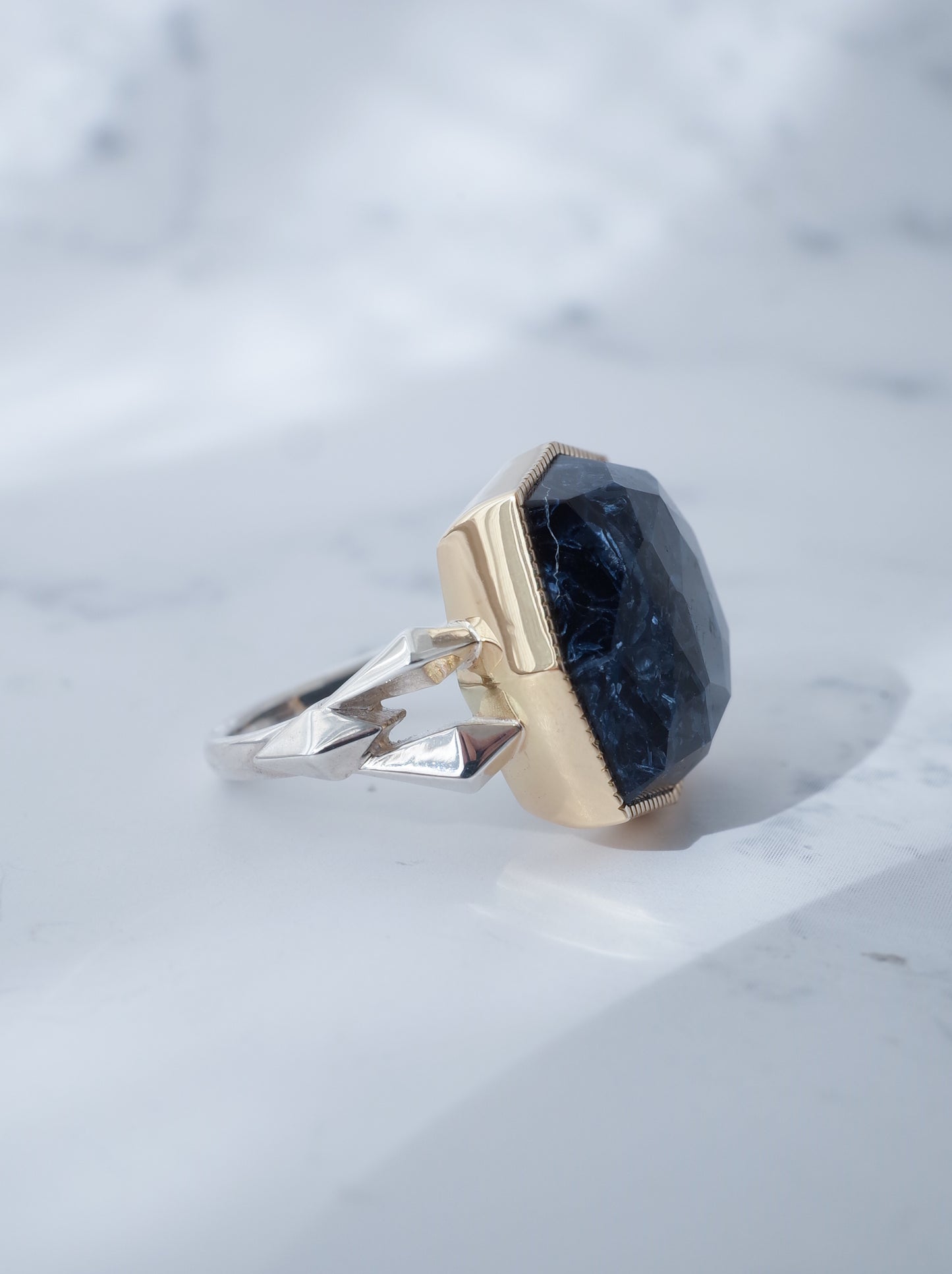 Pietersite  CRYSTALLIZE Ring - 2 / cut by CANNA