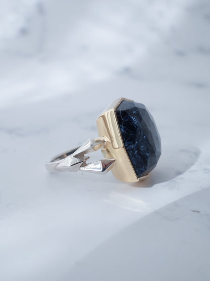 Pietersite  CRYSTALLIZE Ring - 2 / cut by CANNA