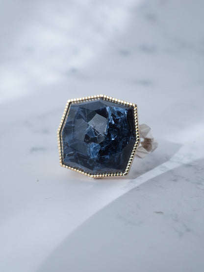 Pietersite  CRYSTALLIZE Ring - 2 / cut by CANNA