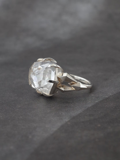 Quartz in Quartz CRYSTALLIZE Ring - 2 / cut by CANNA