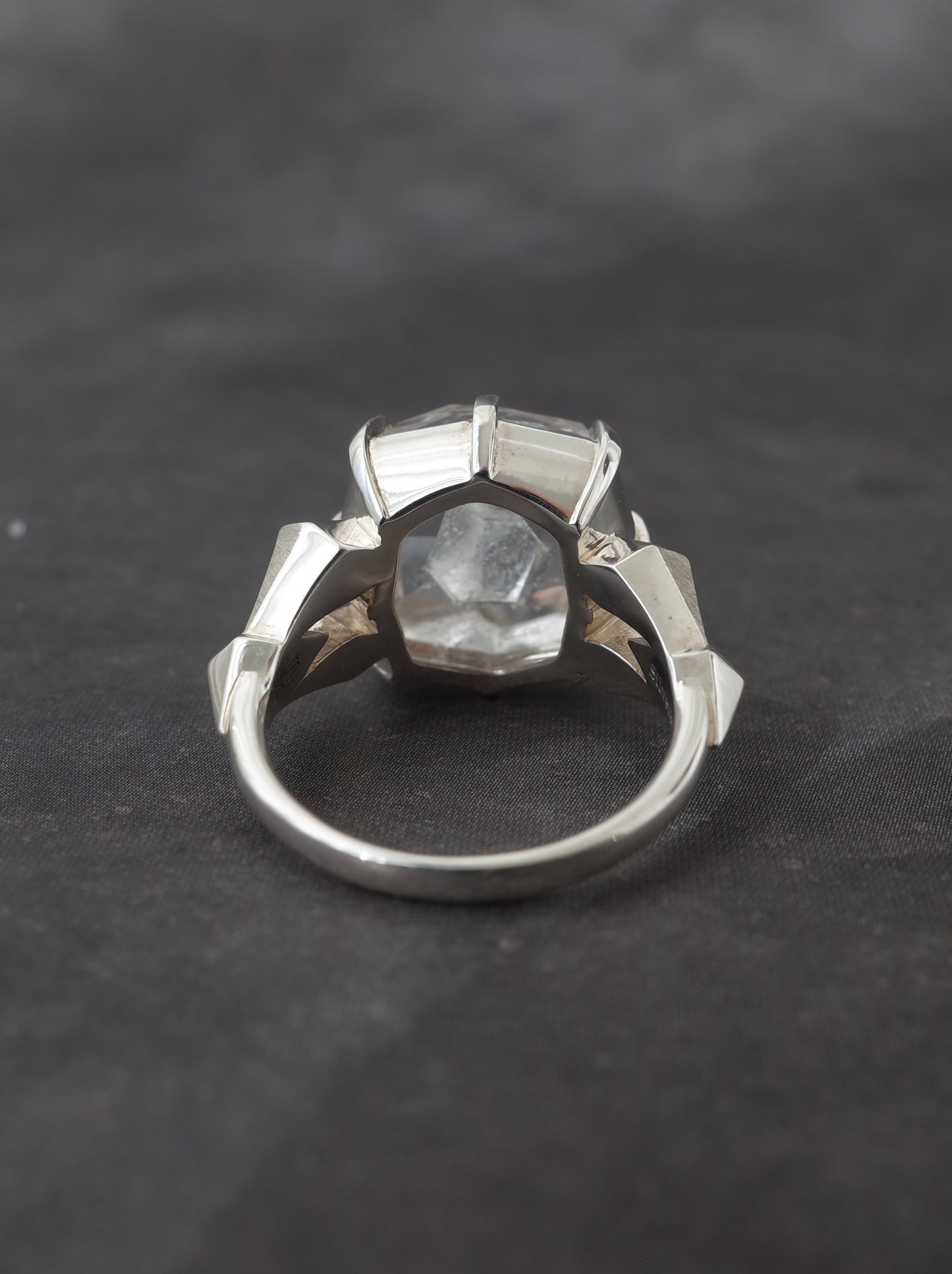 Quartz in Quartz CRYSTALLIZE Ring - 2 / cut by CANNA