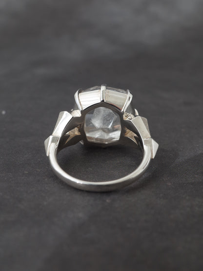 Quartz in Quartz CRYSTALLIZE Ring - 2 / cut by CANNA