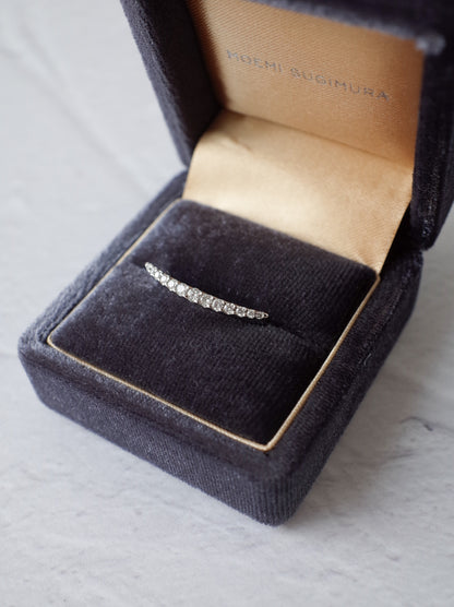 Lunarc Stacking Ring Pt950