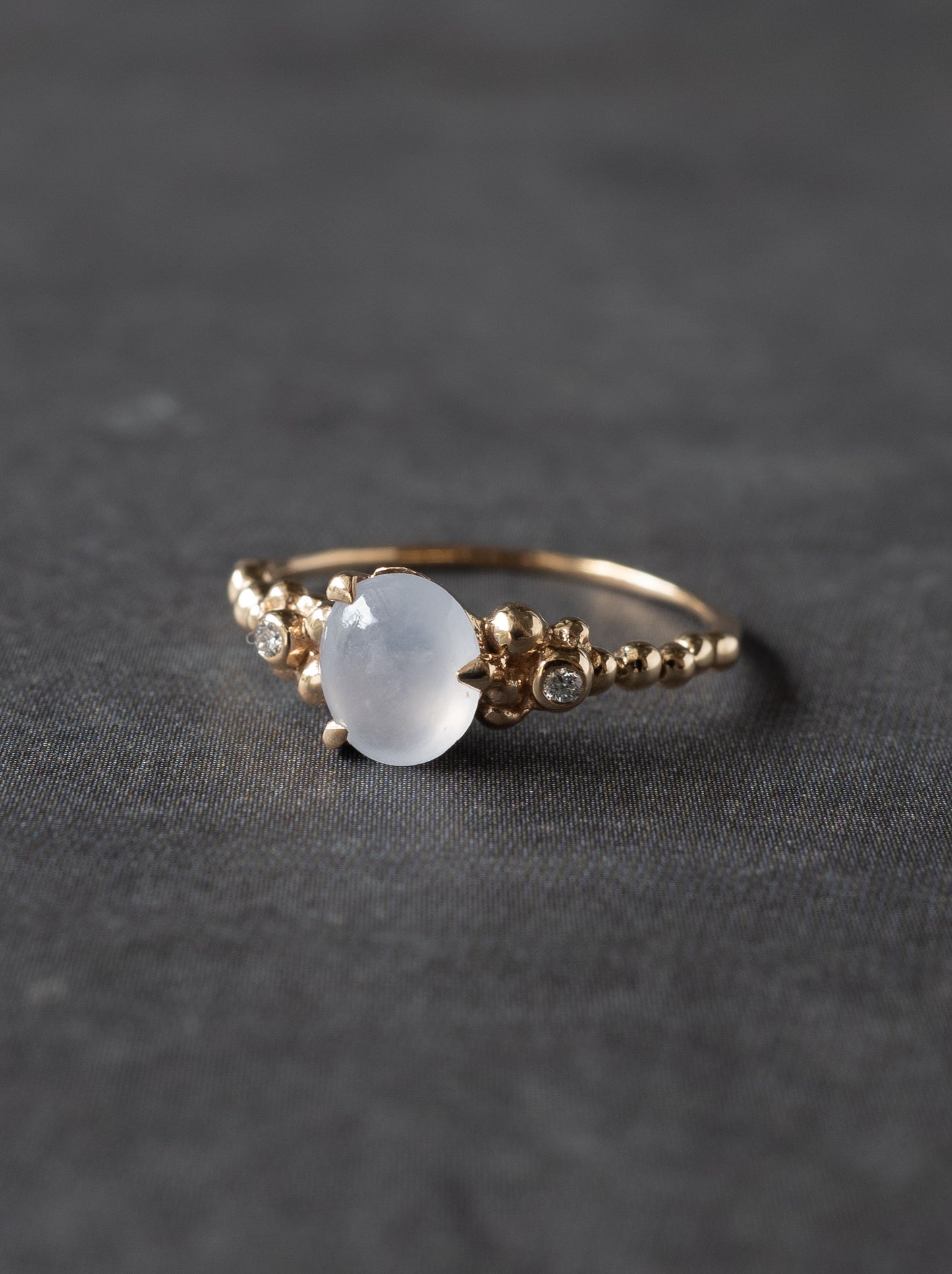 Jadeite Bubble Ring - 1