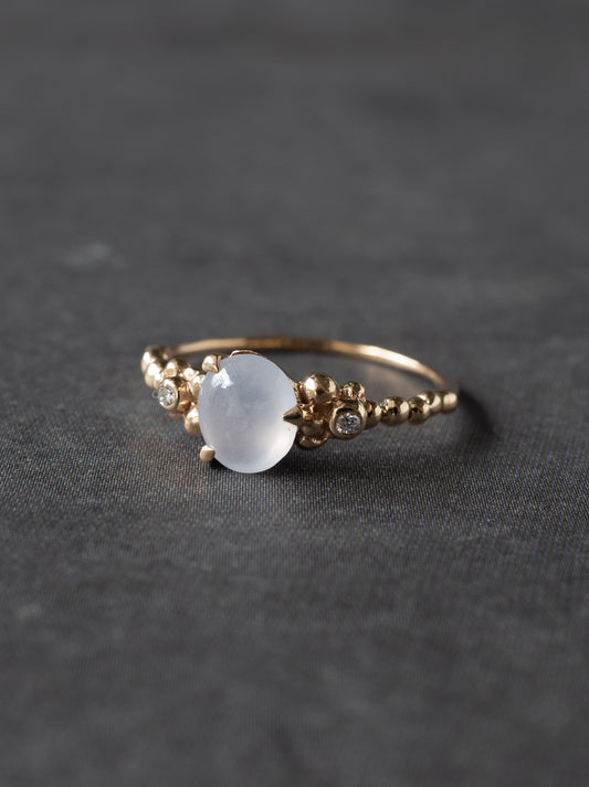 Jadeite Bubble Ring - 1