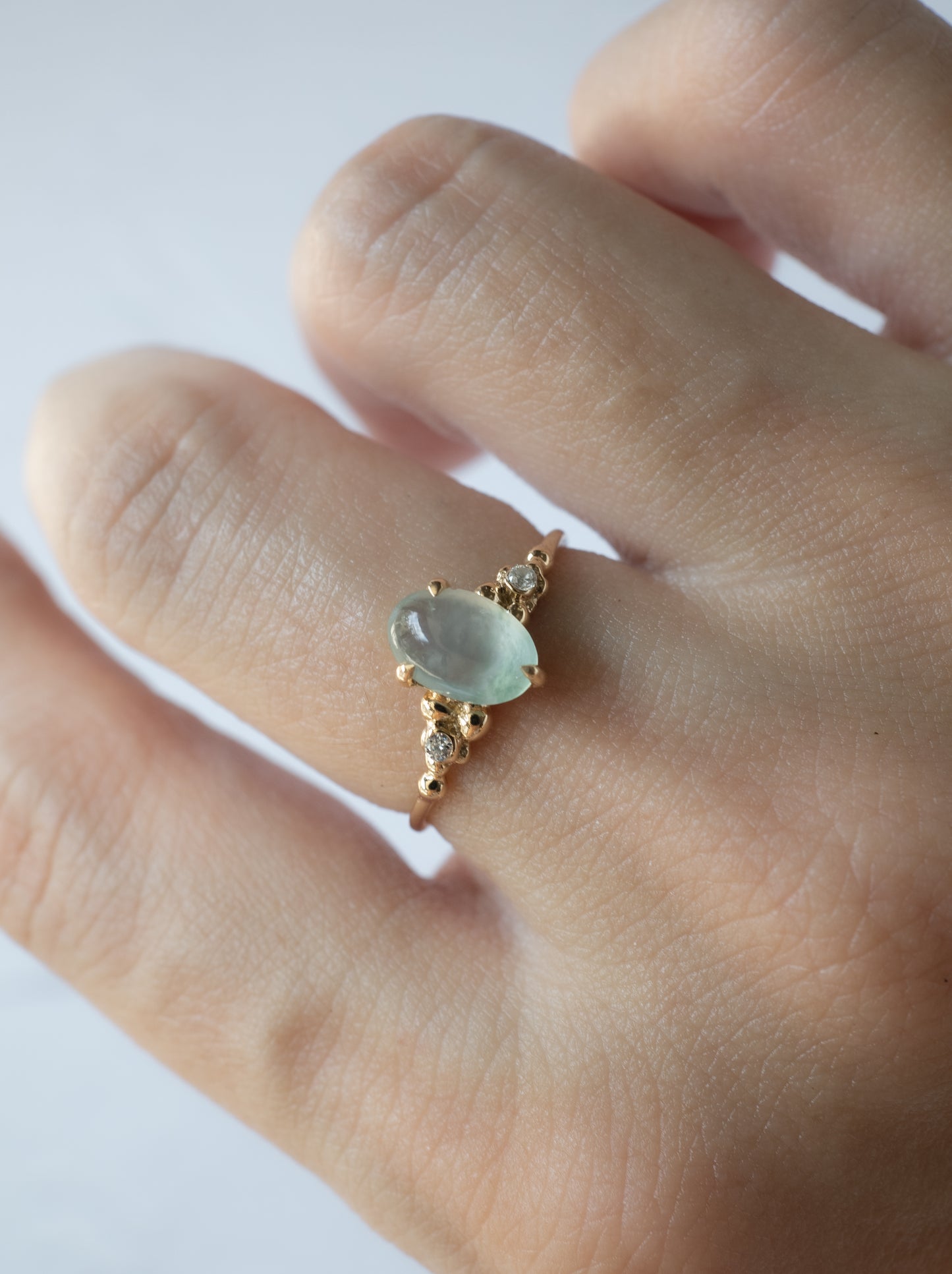 Jadeite Bubble Ring - 2