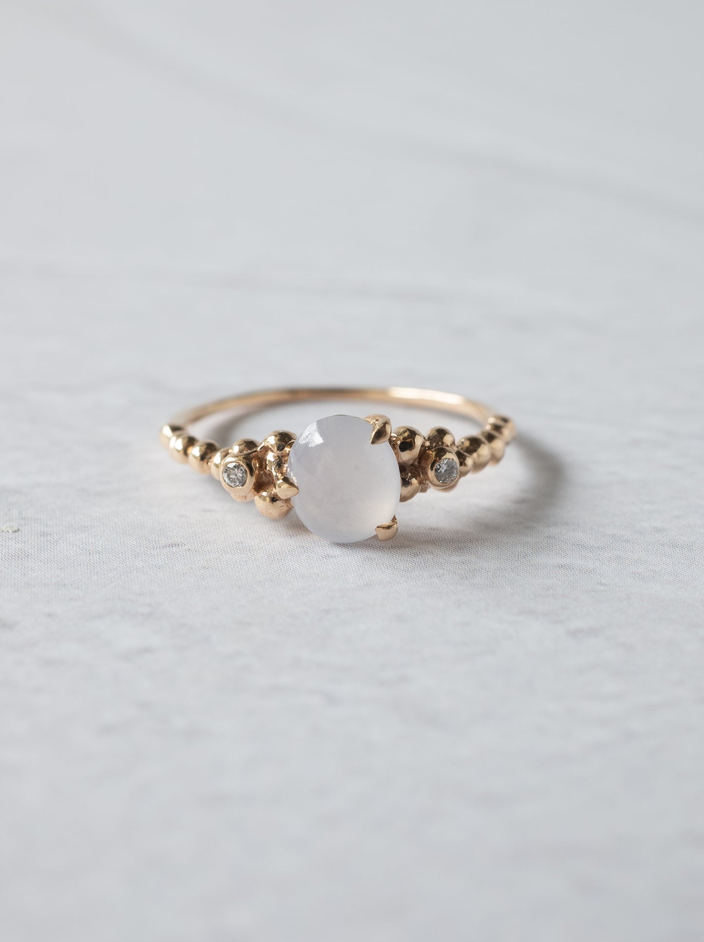 Jadeite Bubble Ring - 1