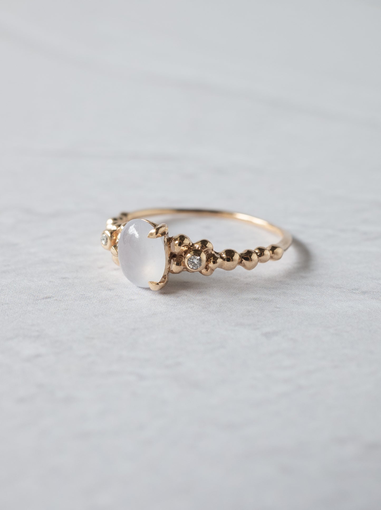 Jadeite Bubble Ring - 1