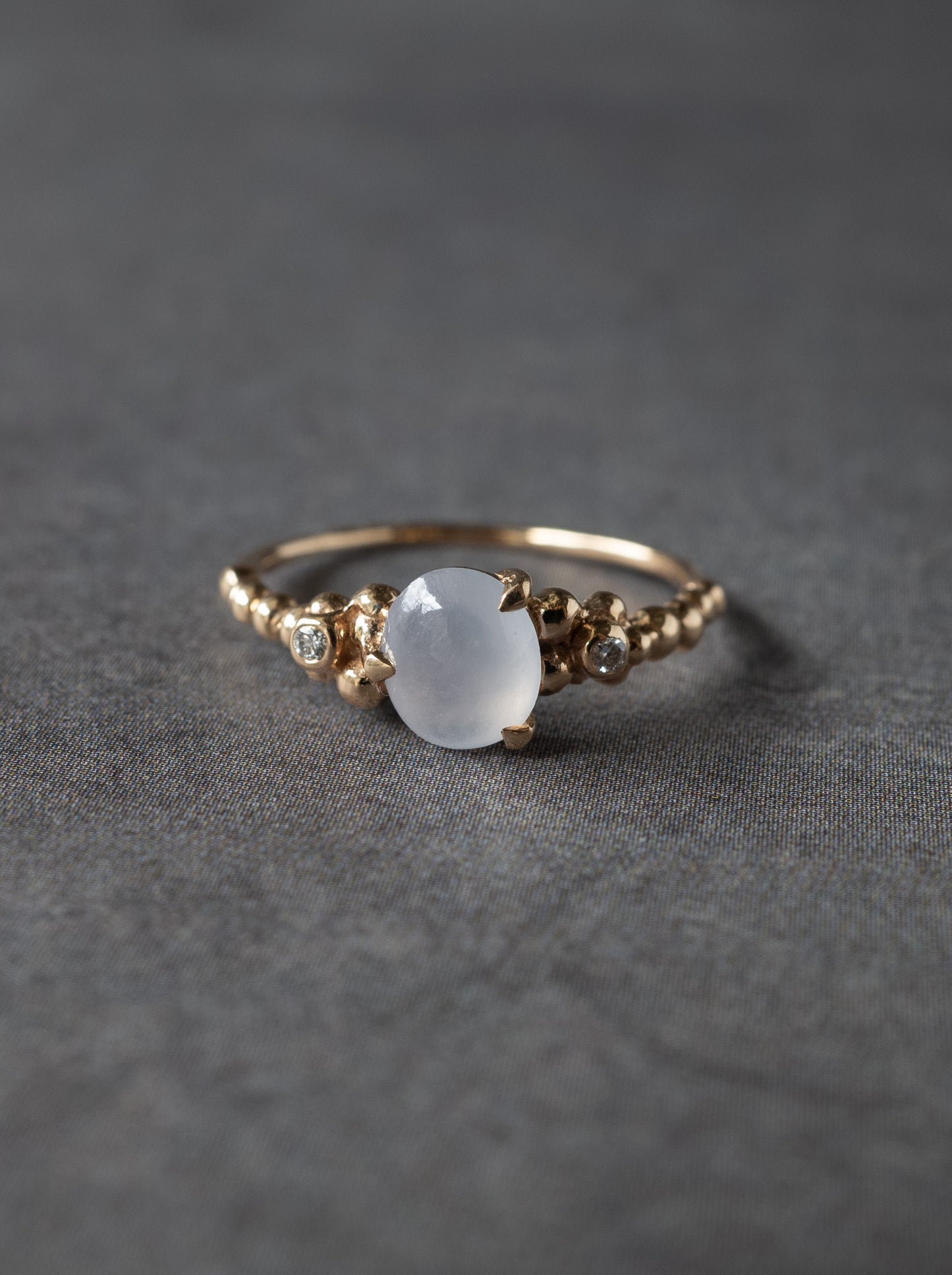 Jadeite Bubble Ring - 1
