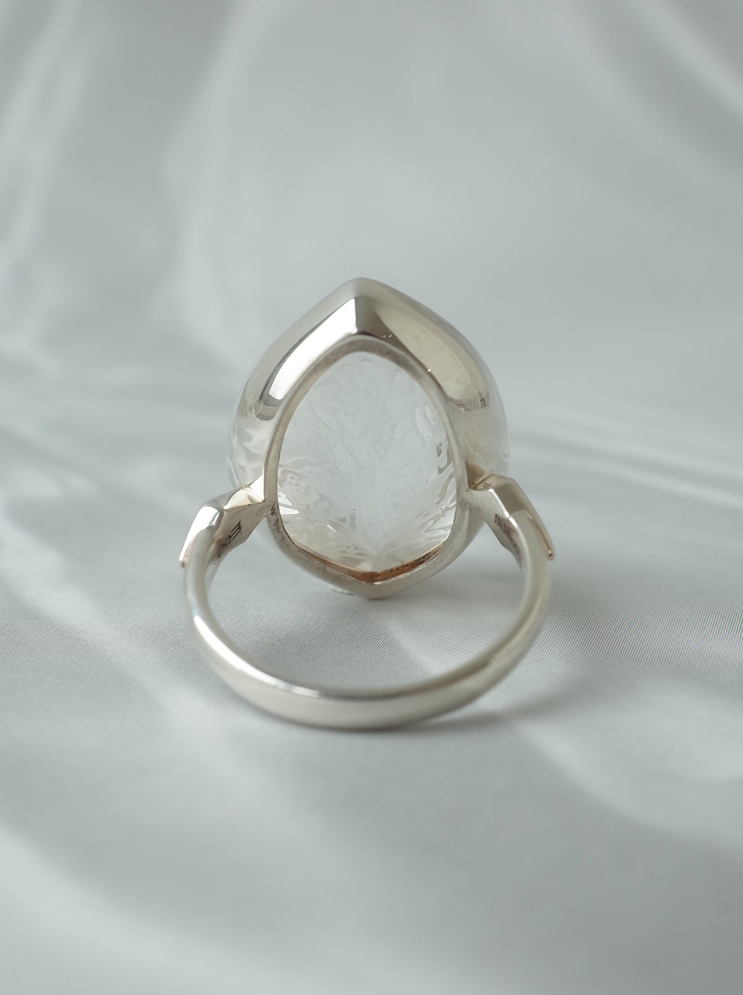 Rock Crystal Ring - 2  / cut by CANNA