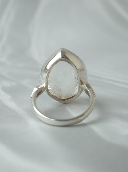 Rock Crystal Ring - 2  / cut by CANNA