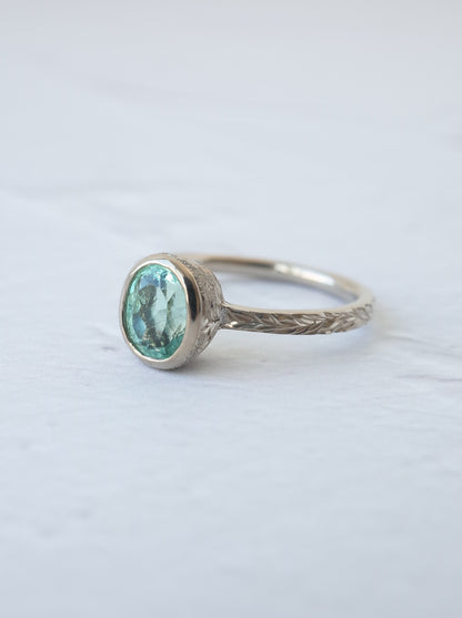 Eemerald Hawaiian Ring　