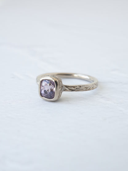 Purple Spinel Hawaiian Ring