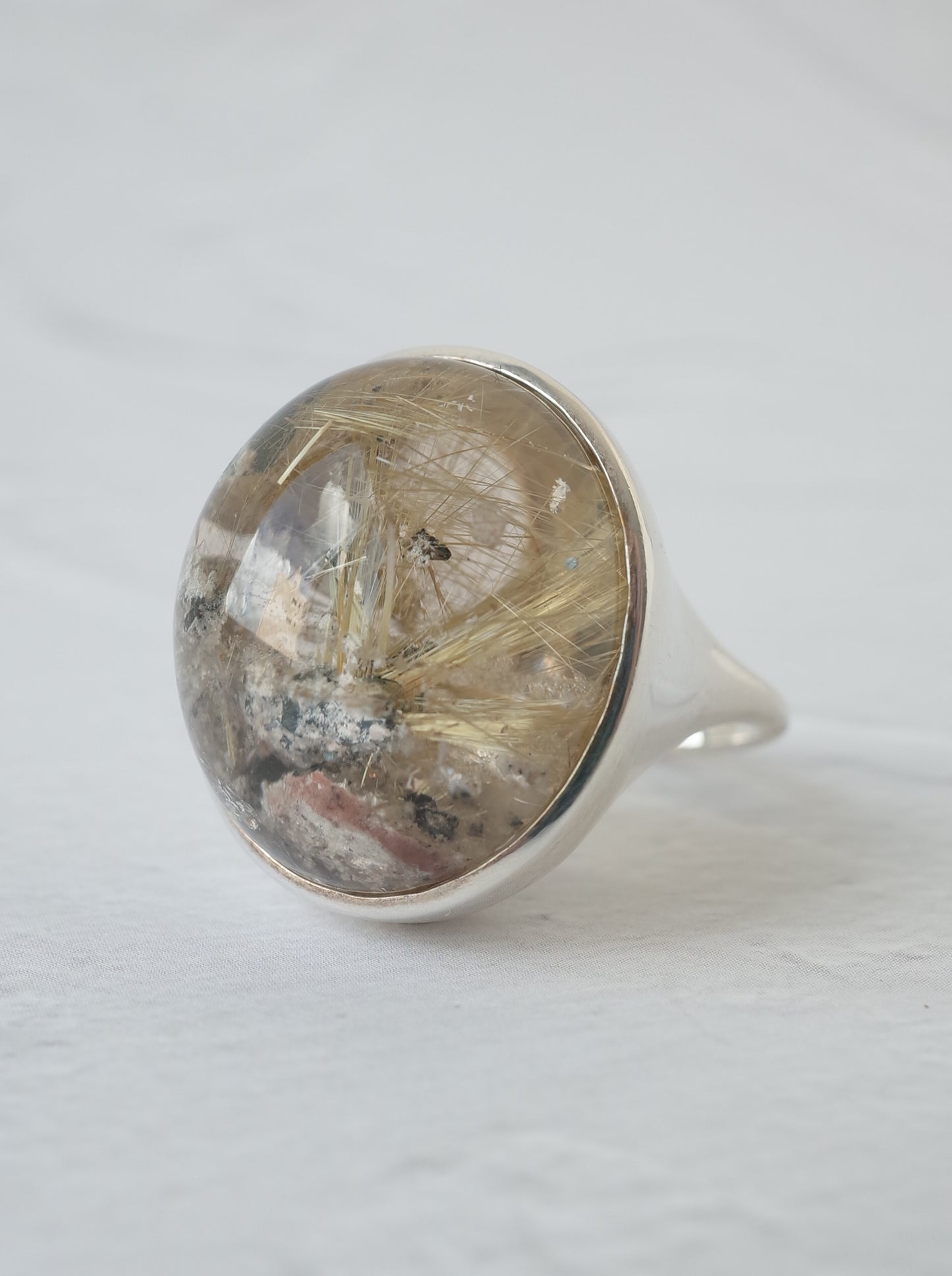 Garden Rutilated Quartz Ring - 4