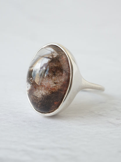 Garden Rutilated Quartz Ring - 5