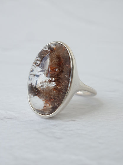 Garden Rutilated Quartz Ring - 7