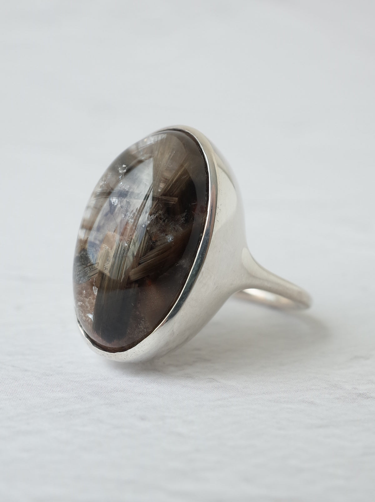 Garden Rutilated Quartz Ring - 6