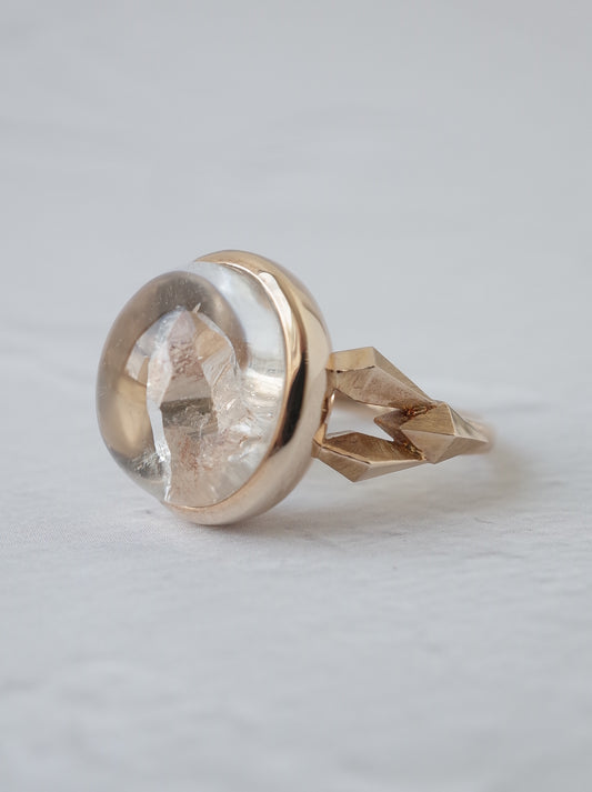 Quartz in Quartz Ring - 2