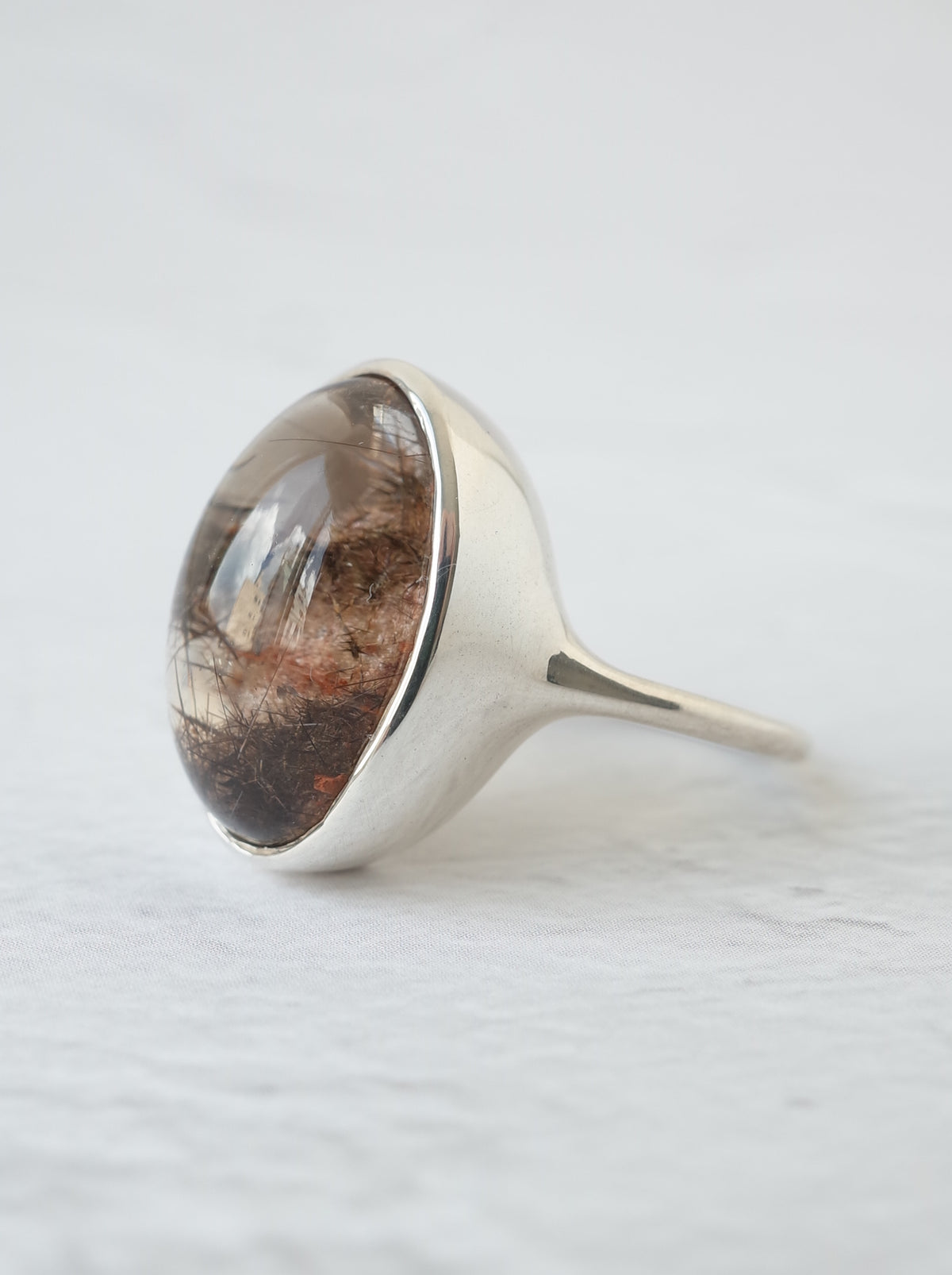Garden Rutilated Quartz Ring - 5