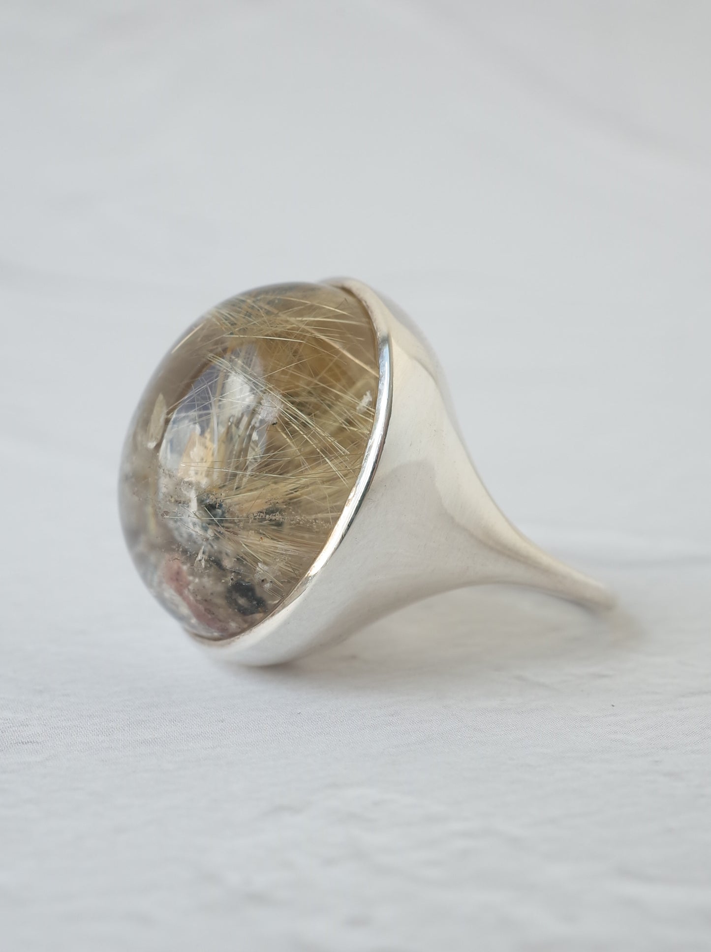 Garden Rutilated Quartz Ring - 4