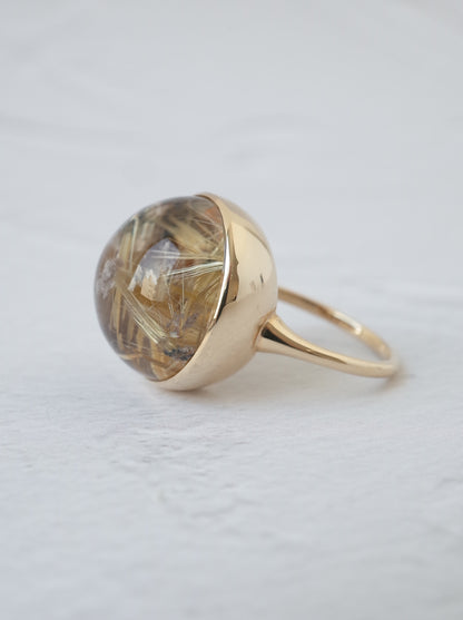 Garden Rutilated Quartz Ring - 1