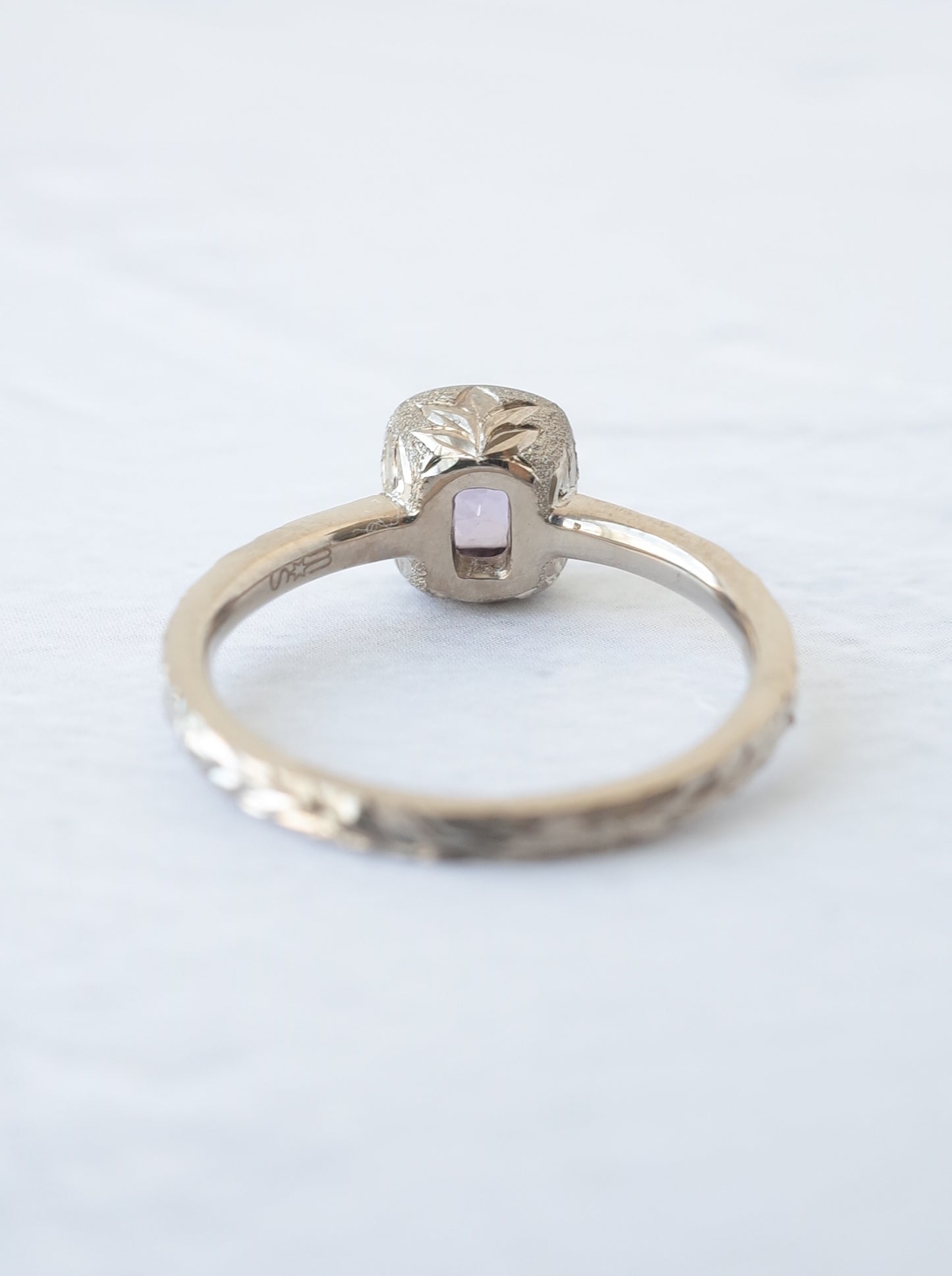 Purple Spinel Hawaiian Ring