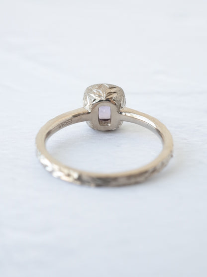 Purple Spinel Hawaiian Ring