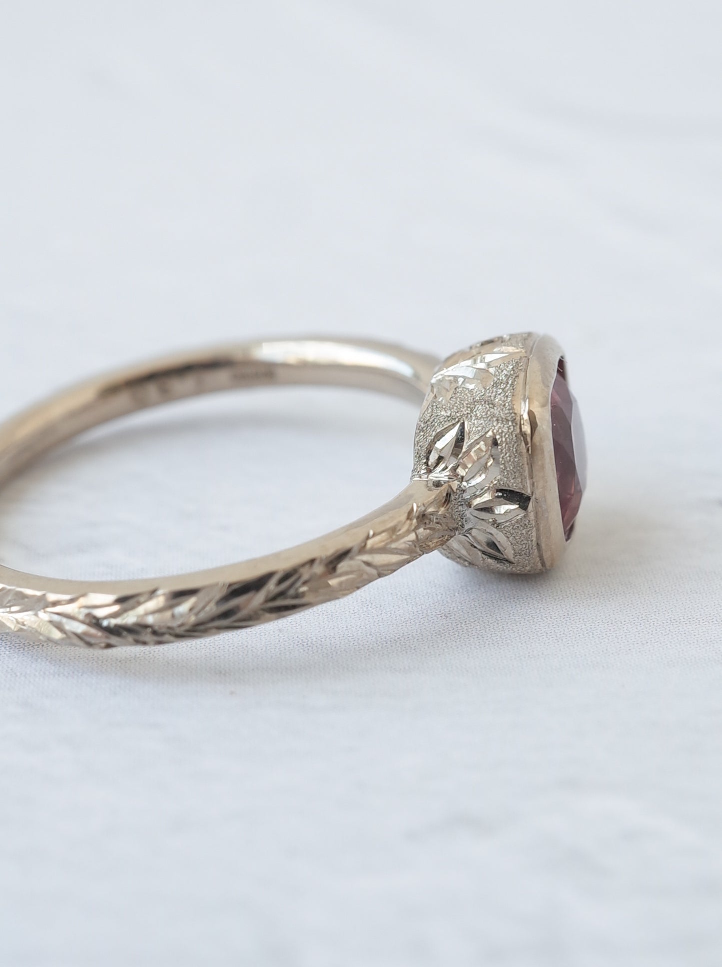 Red Spinel Hawaiian Ring