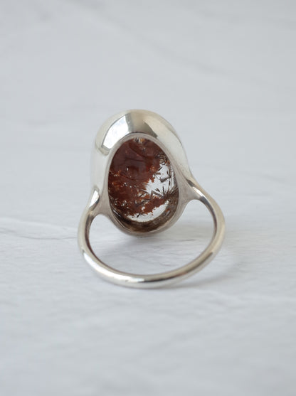 Garden Rutilated Quartz Ring - 7