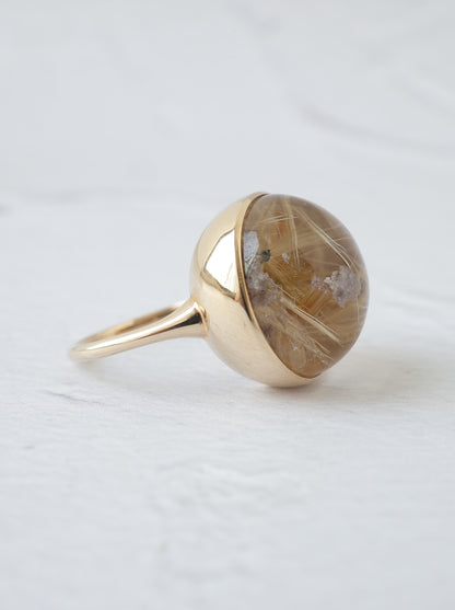 Garden Rutilated Quartz Ring - 1