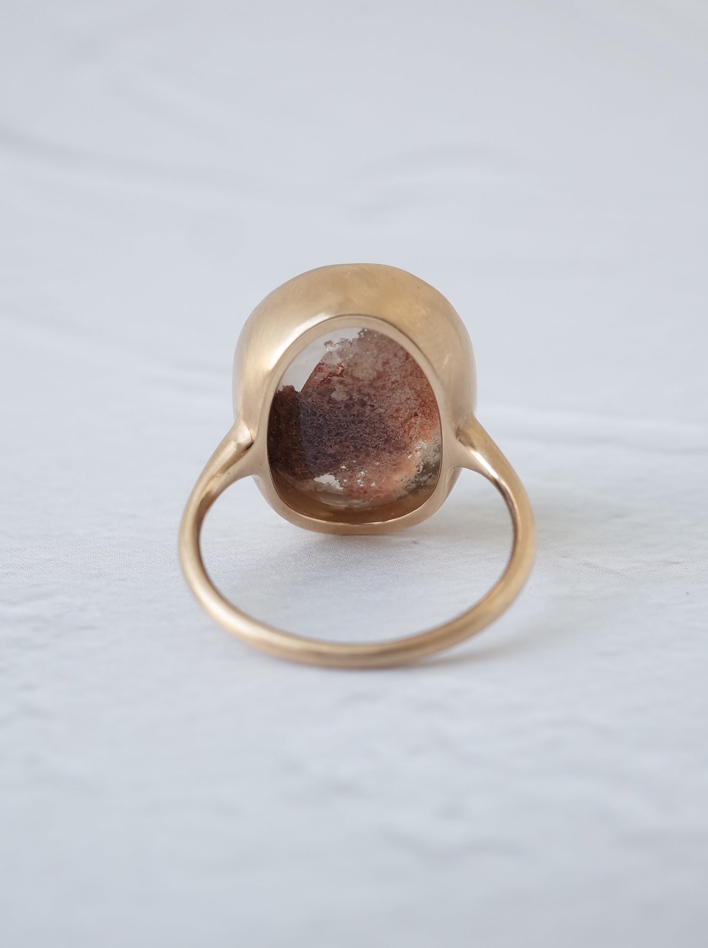 Quartz in Garden Quartz Ring - 4
