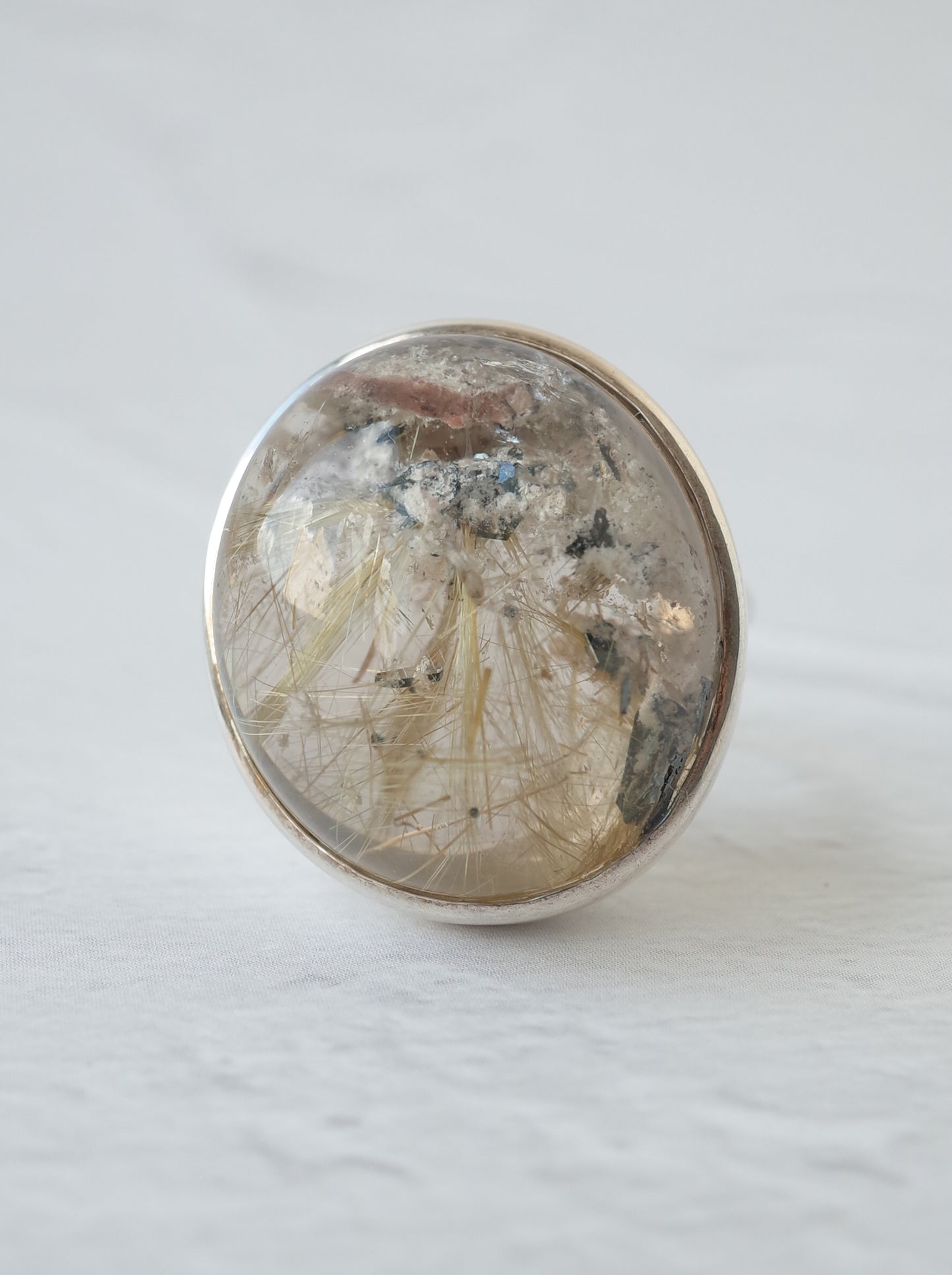 Garden Rutilated Quartz Ring - 4