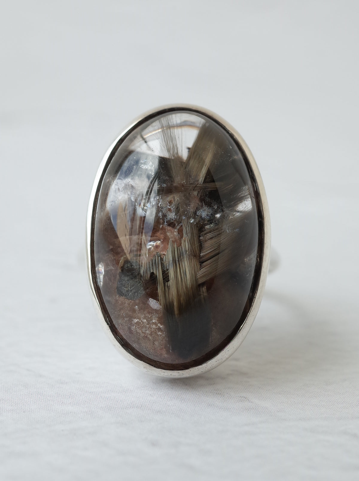 Garden Rutilated Quartz Ring - 6