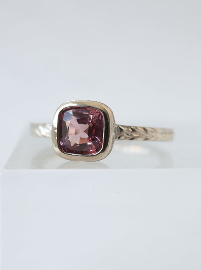 Red Spinel Hawaiian Ring