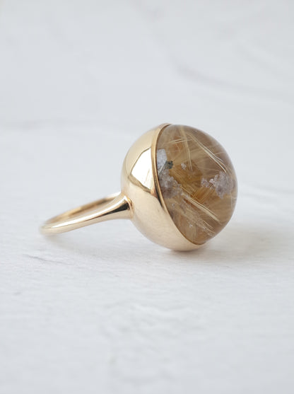 Garden Rutilated Quartz Ring - 1